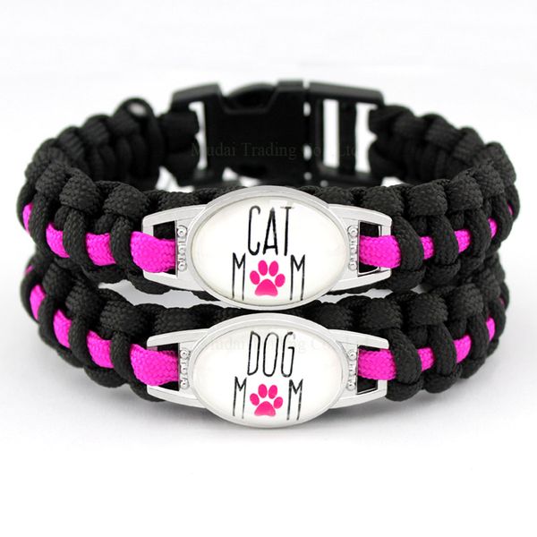 custom dog mom cat mom black pink dog lover cat lover love love paracord survival friendship womens bracelet, White
custom dog mom cat mom black pink dog lover cat lover love love paracord survival friendship womens bracelet, White