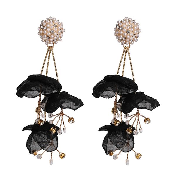 fashionsnoops statement flower womens long earring classic ethnic hyperbole simulated pearl earring bohemain jewelry, Silver
fashionsnoops statement flower womens long earring classic ethnic hyperbole simulated pearl earring bohemain jewelry, Silver