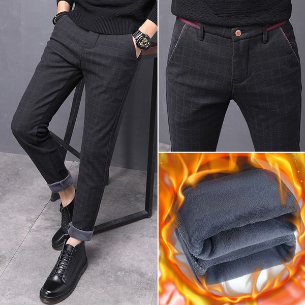 2020 winter pants for men casual thick fur liner pants warm sweatpants fleece elastic trousers hoodie track w28-38, Black
2020 winter pants for men casual thick fur liner pants warm sweatpants fleece elastic trousers hoodie track w28-38, Black