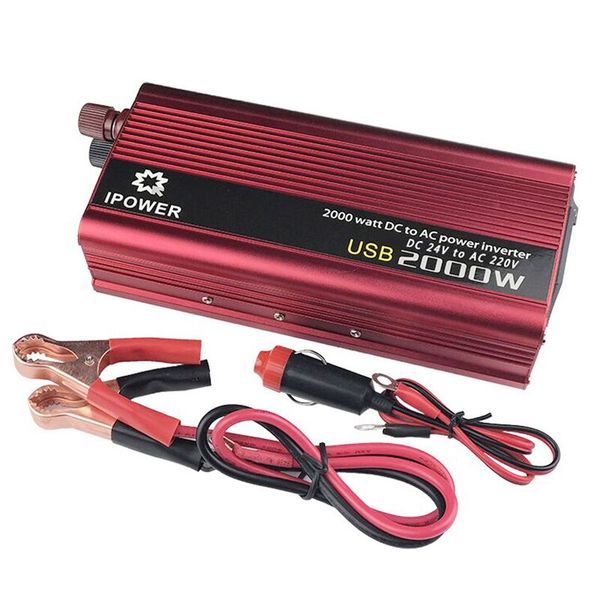 dual usb 2000w 2000 waportable car power inverter charger converter adapter dc 12v/24v to ac 110v/220v modified sine wave
dual usb 2000w 2000 waportable car power inverter charger converter adapter dc 12v/24v to ac 110v/220v modified sine wave