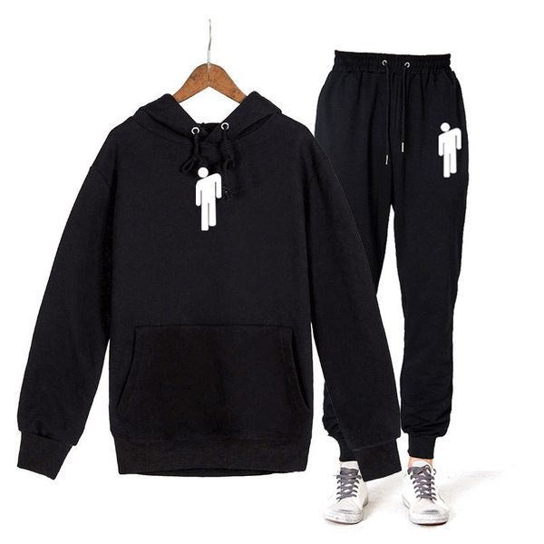 men hoodies suit tracksuit billie eilish print fashion suit 2019 fitness brand men women bodybuilding hoodies + pants jogging, Gray
men hoodies suit tracksuit billie eilish print fashion suit 2019 fitness brand men women bodybuilding hoodies + pants jogging, Gray