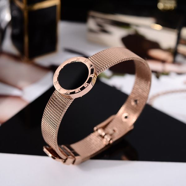 watch strap titanium steel watchband rome numerals bangle fashion jewelry rose gold bracelet black round wristlet jewel women
watch strap titanium steel watchband rome numerals bangle fashion jewelry rose gold bracelet black round wristlet jewel women
