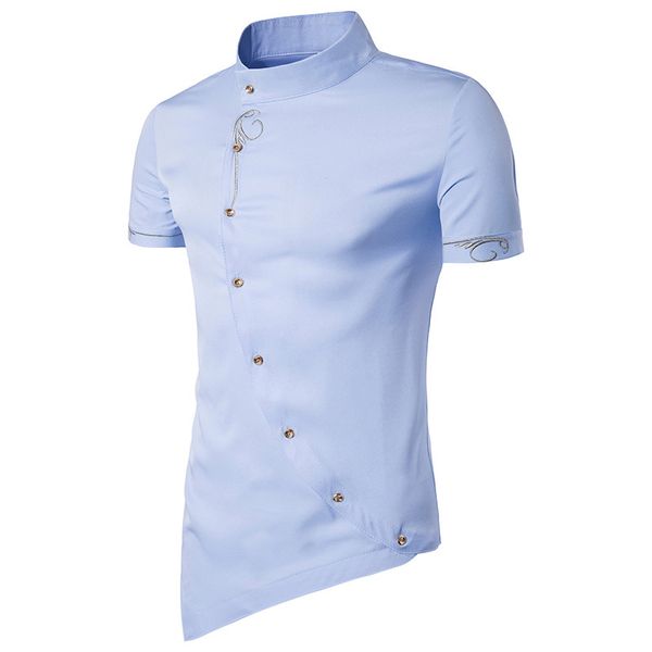 мужчины рубашка с коротким рукавом brand new tops personality косой кнопки рубашки платья мандарин воротник мужчины tuxedo рубашки ес размер, White;black
мужчины рубашка с коротким рукавом brand new tops personality косой кнопки рубашки платья мандарин воротник мужчины tuxedo рубашки ес размер, White;black