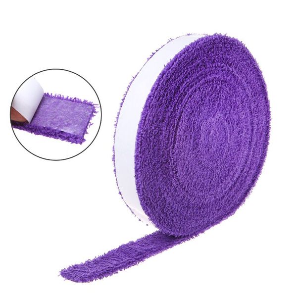 1 reel 10m towel glue grip badminton tennis racket overgrips non-slip sweat band grip tap, Yellow;black
1 reel 10m towel glue grip badminton tennis racket overgrips non-slip sweat band grip tap, Yellow;black