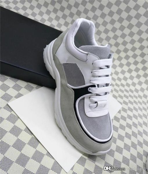 2018 new luxury france brand suede leather casual shoes women designer sneakers genuine fashion mixed tennis color sneaker shoe, Black 
2018 new luxury france brand suede leather casual shoes women designer sneakers genuine fashion mixed tennis color sneaker shoe, Black