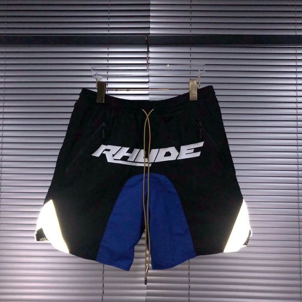 us 2020 new mens designer rhude beach pants 3m reflective spell color logo printing double drawstring boxing casual sports shorts pants, White;black
us 2020 new mens designer rhude beach pants 3m reflective spell color logo printing double drawstring boxing casual sports shorts pants, White;black