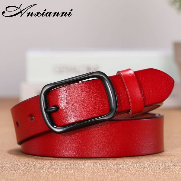 women grade genuine leather belts waistband fashion pin buckle belt female durable straps 2.8cm width, Black;brown
women grade genuine leather belts waistband fashion pin buckle belt female durable straps 2.8cm width, Black;brown