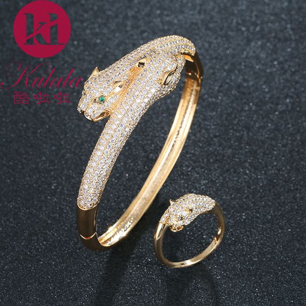 european and american women domineering leopard head plated 18k gold a banquet party ladies bracelet gas field accessories, Black
european and american women domineering leopard head plated 18k gold a banquet party ladies bracelet gas field accessories, Black