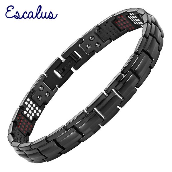 escalus magnetic health bracelet for women 100% pure titanium 4in1 magnets negative ions germanium far infra red bracelet, Golden;silver
escalus magnetic health bracelet for women 100% pure titanium 4in1 magnets negative ions germanium far infra red bracelet, Golden;silver