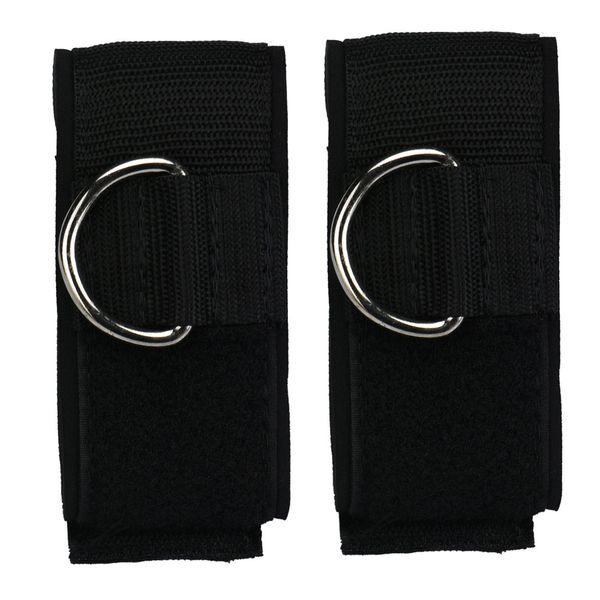 2pcs d-ring ankle protector strap belt multi gym leg pulley strap fitness exercise equipment sports safety, Blue;black
2pcs d-ring ankle protector strap belt multi gym leg pulley strap fitness exercise equipment sports safety, Blue;black
