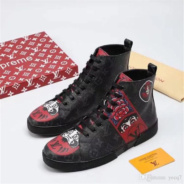 19mm brand new high casual shoes for men canvas lace up mens hip hop shoes men high sneaker big size 39-45 yyyy8, Black
19mm brand new high casual shoes for men canvas lace up mens hip hop shoes men high sneaker big size 39-45 yyyy8, Black