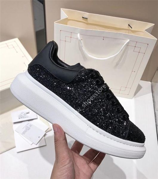 luxury designer casual shoes womens men trainers leather platform shoes black glitter flat chaussures dress sneakers shoes
luxury designer casual shoes womens men trainers leather platform shoes black glitter flat chaussures dress sneakers shoes