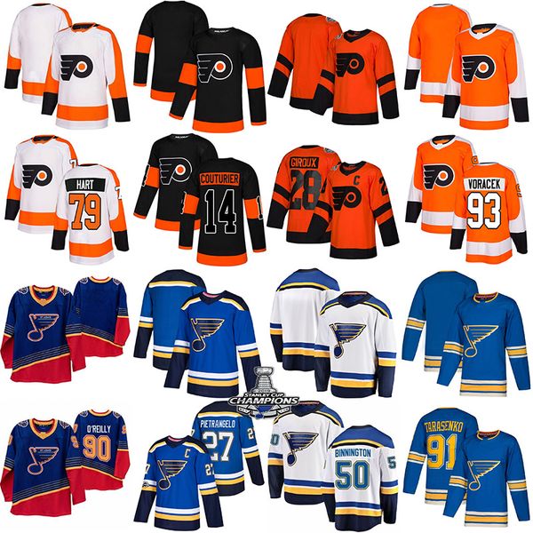 st. louis blues jersey ryan o'reilly binnington tarasenko philadelphia flyers jersey claude giroux carter hart kevin hayes hockey jerse, Black;red
st. louis blues jersey ryan o'reilly binnington tarasenko philadelphia flyers jersey claude giroux carter hart kevin hayes hockey jerse, Black;red