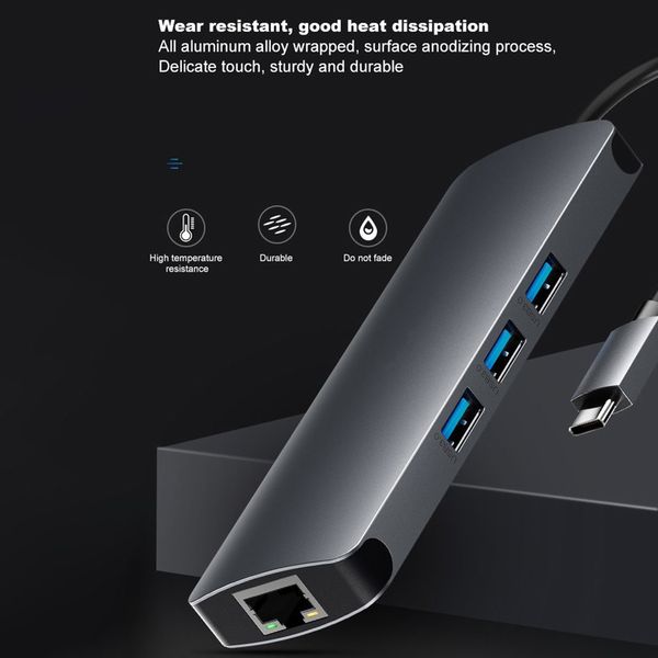 usb c to rj45 lan 4k hdmi 3 usb 3.0 sd card 3.5mm audio port 9 in 1 type c dock adapter hub pd charge for macbook/s8 dex mode
usb c to rj45 lan 4k hdmi 3 usb 3.0 sd card 3.5mm audio port 9 in 1 type c dock adapter hub pd charge for macbook/s8 dex mode