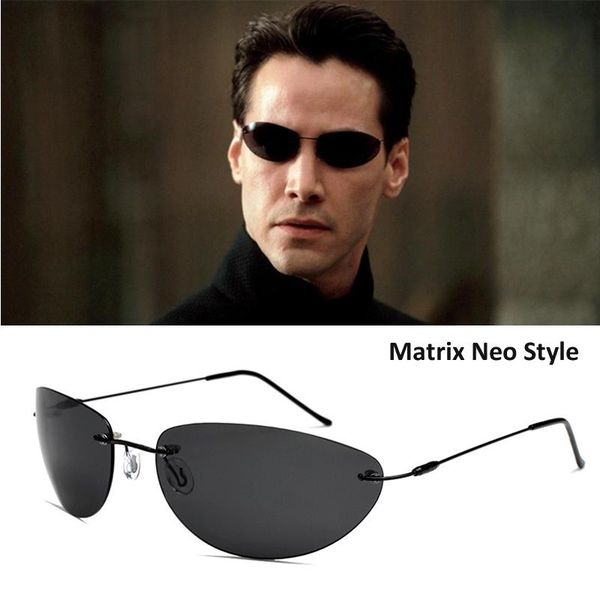 hbk 2020 new ultralight rimless titanium men driving sun glasses the matrix neo style polarized sunglasses oculos de sol
hbk 2020 new ultralight rimless titanium men driving sun glasses the matrix neo style polarized sunglasses oculos de sol