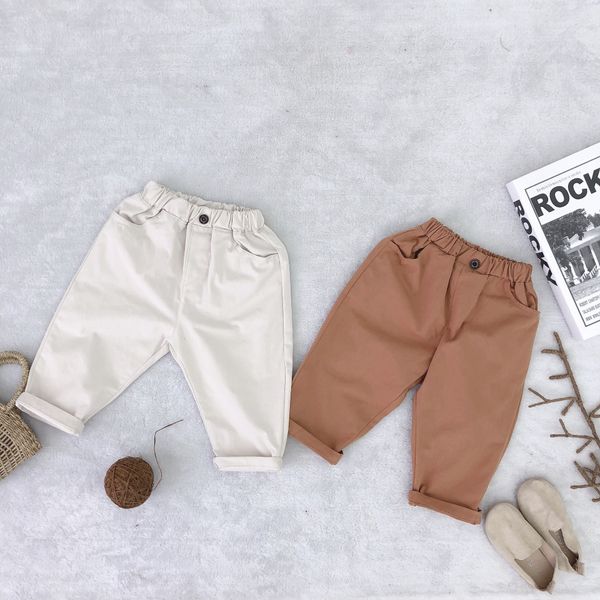 spring 2019 kids cotton loose casual pants korean style baby boys girls all-match solid color trousers, Blue
spring 2019 kids cotton loose casual pants korean style baby boys girls all-match solid color trousers, Blue