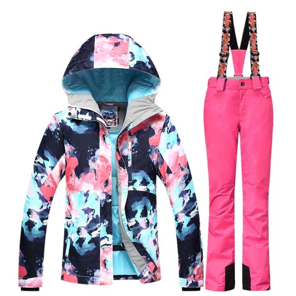 gsou snow snowboard suit winter women ski jacket pants waterproof breathable ski suit wind resistant outdoor sport coat
gsou snow snowboard suit winter women ski jacket pants waterproof breathable ski suit wind resistant outdoor sport coat