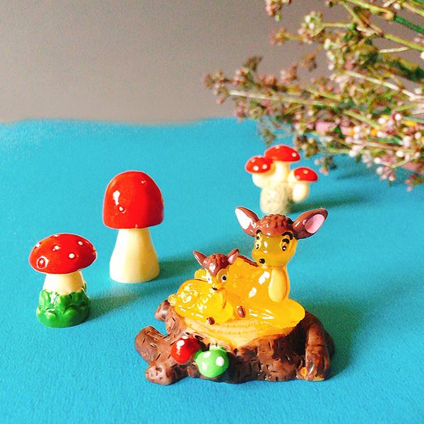 miniatures cottage/tiny blue house/baby deer mushroom nest/cute/ fairy garden/gnome/moss terrarium home decor/crafts supplies
miniatures cottage/tiny blue house/baby deer mushroom nest/cute/ fairy garden/gnome/moss terrarium home decor/crafts supplies