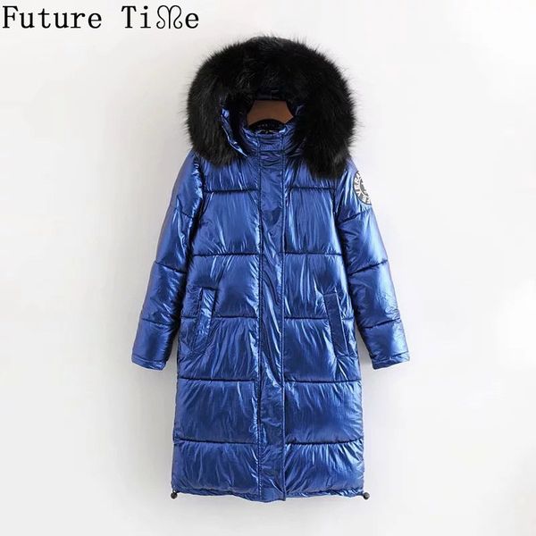 future time 2019 winter parka coats glossy jacket women cotton jackets long hooded thicken patch design fashion loose mujer f921, Black
future time 2019 winter parka coats glossy jacket women cotton jackets long hooded thicken patch design fashion loose mujer f921, Black