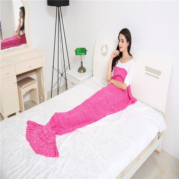 smt selling yarn blanket mermaid blanket knitted sofa air conditioning household
smt selling yarn blanket mermaid blanket knitted sofa air conditioning household