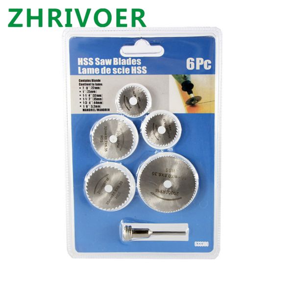 22mm-44mm high speed steel 6-piece blue suit cutting blade mini saw blade wood plastic small slice cutting electric grinding
22mm-44mm high speed steel 6-piece blue suit cutting blade mini saw blade wood plastic small slice cutting electric grinding