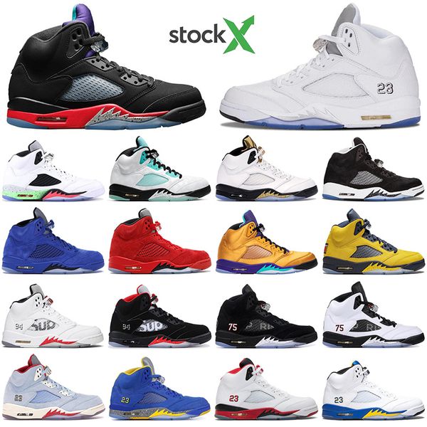 with socks jumpman 5 5s 3 fire red michigan mens basketball shoes black grape fresh prince black satin bred designer sports sneakers, White;red
with socks jumpman 5 5s 3 fire red michigan mens basketball shoes black grape fresh prince black satin bred designer sports sneakers, White;red