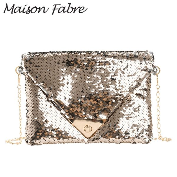 maison fabre messenger bag women sequin flap handbag solid crossbody bag chain large handbag phone fashion ladies hasp
maison fabre messenger bag women sequin flap handbag solid crossbody bag chain large handbag phone fashion ladies hasp