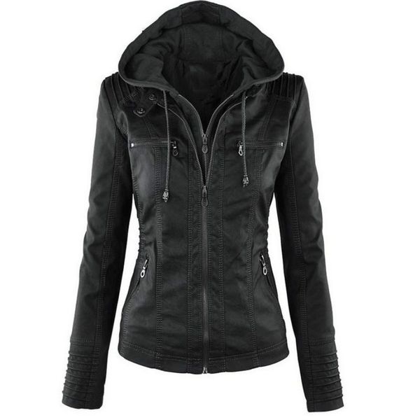 women casual jackets 2020 new arrival fashion solid color coats womens designer hip hop streerwear women casual motorcycle clothes, Black;brown
women casual jackets 2020 new arrival fashion solid color coats womens designer hip hop streerwear women casual motorcycle clothes, Black;brown
