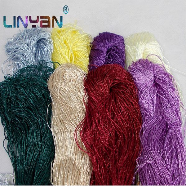 10pcs ingredients100% ice silk 400g summer knit yarn for crochet thin tippet line curtaining knitting thread wholesale zl64, Black;white
10pcs ingredients100% ice silk 400g summer knit yarn for crochet thin tippet line curtaining knitting thread wholesale zl64, Black;white