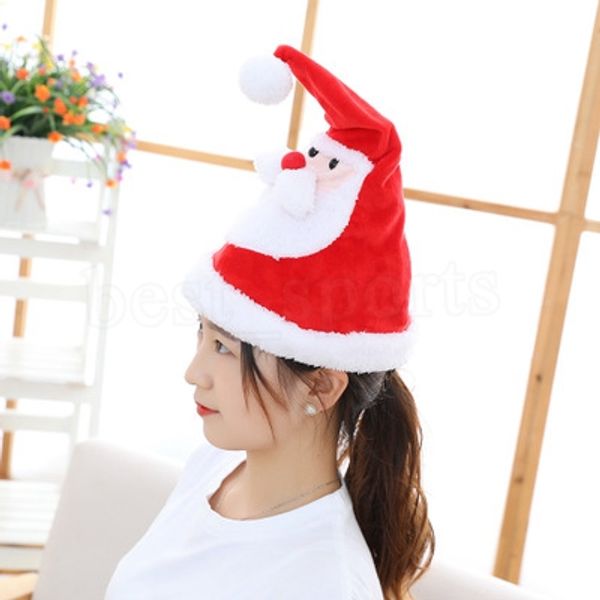 electric christmas hat luminous christmas plush caps with music swing led santa clause hats christmas party decorations gift zza1619-4, Blue;gray
electric christmas hat luminous christmas plush caps with music swing led santa clause hats christmas party decorations gift zza1619-4, Blue;gray