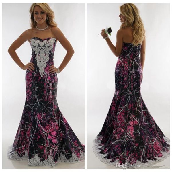 new sweetheart lace appliques camo wedding dresses slim formal bridal gowns long muddy girl camouflage vestidos de mariee camouflage, White
new sweetheart lace appliques camo wedding dresses slim formal bridal gowns long muddy girl camouflage vestidos de mariee camouflage, White