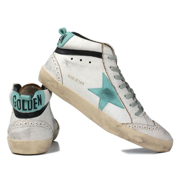 golden goose superstar mid star hight sneakers boots genuine leather men and women white classic retro do-old dirty sport casual shoes, Blue
golden goose superstar mid star hight sneakers boots genuine leather men and women white classic retro do-old dirty sport casual shoes, Blue