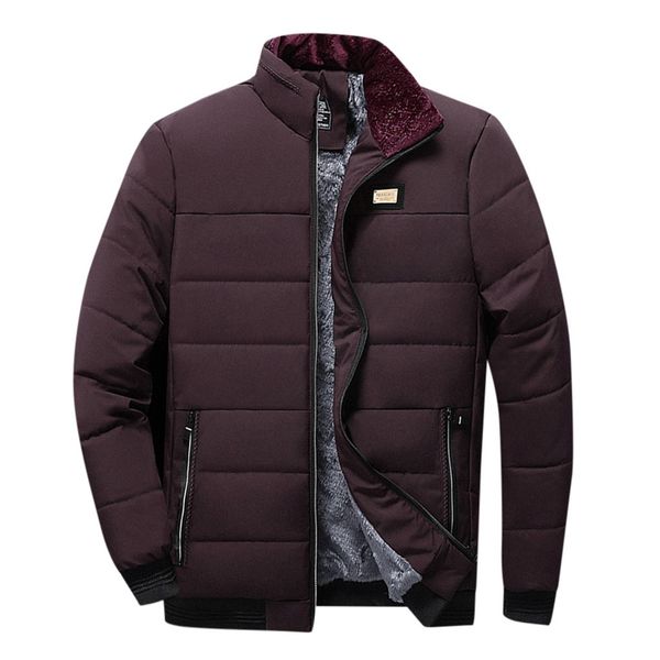 men's cotton thick coat autumn winter long sleeve outwear plush men casual thermal stand collar faux leather coat warm jacket, Tan;black
men's cotton thick coat autumn winter long sleeve outwear plush men casual thermal stand collar faux leather coat warm jacket, Tan;black