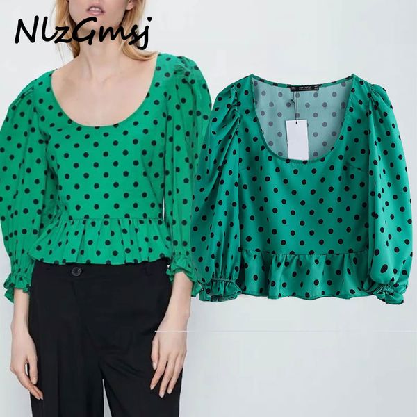 nlzgmsj ins fashion blogger dot print oversize summer blouse women blusas mujer de moda 2020 short shirt womens plus size, White
nlzgmsj ins fashion blogger dot print oversize summer blouse women blusas mujer de moda 2020 short shirt womens plus size, White