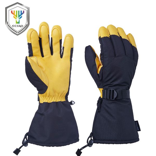 ozero motorcycle gloves leather genuine cowhide snowboard snowmobile motocross motorbike racing riding ski moto gloves 9008, Black
ozero motorcycle gloves leather genuine cowhide snowboard snowmobile motocross motorbike racing riding ski moto gloves 9008, Black