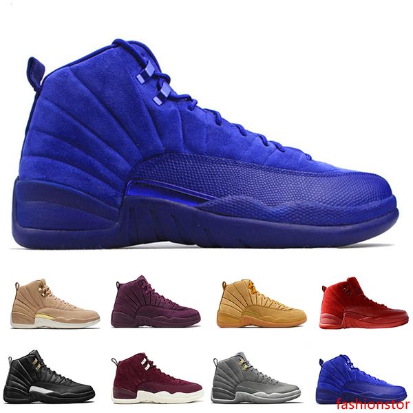 12 12s men basketball shoes wheat dark grey bordeaux flu game the master taxi playoffs sunrise royal blue red suede wool sports sneakers
12 12s men basketball shoes wheat dark grey bordeaux flu game the master taxi playoffs sunrise royal blue red suede wool sports sneakers