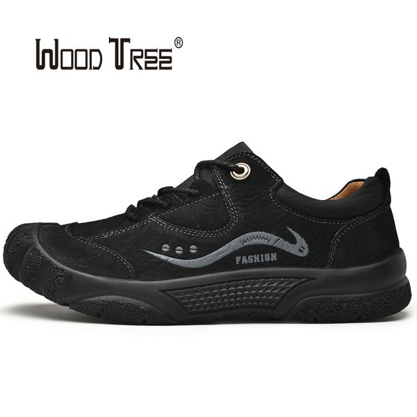 woodtree vintage style men's hiking shoes breathable leather outdoor sports shoes men's tactical hiking mountain boots, Black
woodtree vintage style men's hiking shoes breathable leather outdoor sports shoes men's tactical hiking mountain boots, Black
