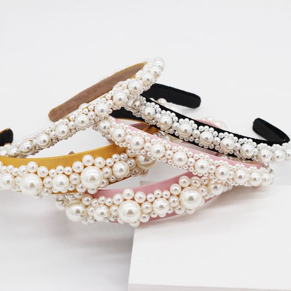 korean fashion hand-woven pearl hair accessories 3 color headband princess hair accessories suitable for 4-18 years old 966, Golden;white
korean fashion hand-woven pearl hair accessories 3 color headband princess hair accessories suitable for 4-18 years old 966, Golden;white