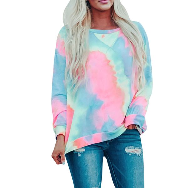 multicolor printed hoodies round neck womens long sleeves tie-dyed colour pullover sweatshirt hoodie camisola das mulheres, Black
multicolor printed hoodies round neck womens long sleeves tie-dyed colour pullover sweatshirt hoodie camisola das mulheres, Black