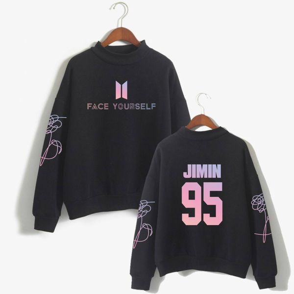 2019 k-pop cotton face yourself bts letter print women sweatshirt turtleneck fashion female capless casual women hoodies
2019 k-pop cotton face yourself bts letter print women sweatshirt turtleneck fashion female capless casual women hoodies