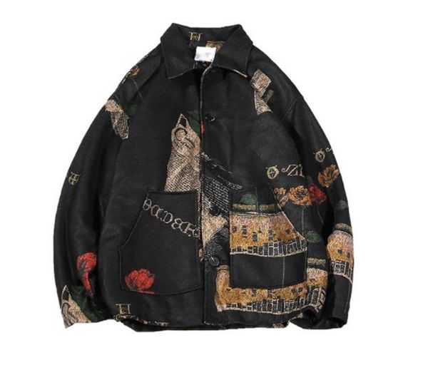 autumn winter mens woolen jackets long sleeve lapel neck mens warm outerwear vintage males casual jackets, Black;brown
autumn winter mens woolen jackets long sleeve lapel neck mens warm outerwear vintage males casual jackets, Black;brown