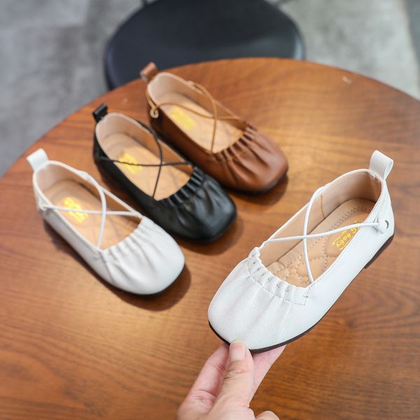 flat shoes girls leather 2021 spring fashion children' cross-tied elastic band korean girl prom kids princess d06041, Black;grey
flat shoes girls leather 2021 spring fashion children' cross-tied elastic band korean girl prom kids princess d06041, Black;grey