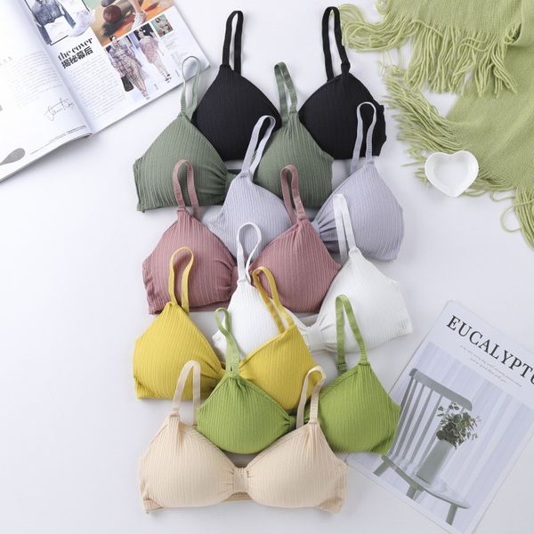 women push up bra wireless bralette lingerie seamless underwear soft cotton brassiere, Red;black
women push up bra wireless bralette lingerie seamless underwear soft cotton brassiere, Red;black