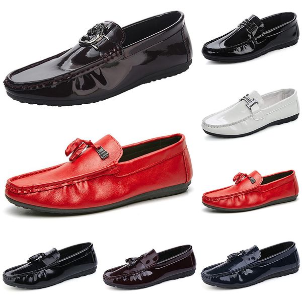 2020 designer luxury mens women casual shoes black loafers flat patent leather slip on fashion trainers sneakers size 39-44 color8
2020 designer luxury mens women casual shoes black loafers flat patent leather slip on fashion trainers sneakers size 39-44 color8