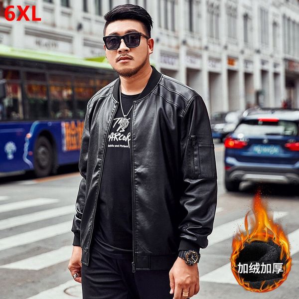 winter new pu leather jacket men plus velvet large size youth fashion oversized thick leather 6xl 5xl 4xl, Black
winter new pu leather jacket men plus velvet large size youth fashion oversized thick leather 6xl 5xl 4xl, Black