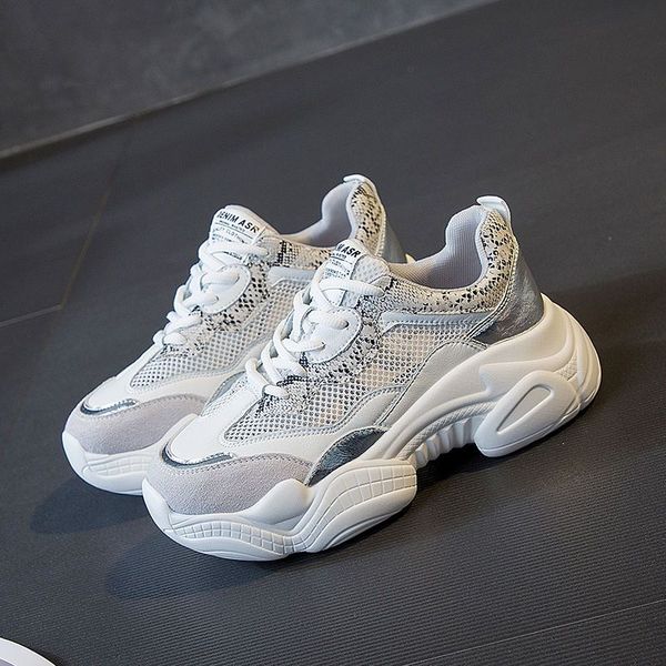 women shoes chunky sneakers breathable mesh height increasing woman casual platform shoes tenis feminino footwear scarpe donna, Black
women shoes chunky sneakers breathable mesh height increasing woman casual platform shoes tenis feminino footwear scarpe donna, Black