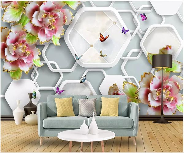papel de parede custom 3d p murals wall paper simple embossed flowers butterfly art living room tv sofa background wall stickers
papel de parede custom 3d p murals wall paper simple embossed flowers butterfly art living room tv sofa background wall stickers