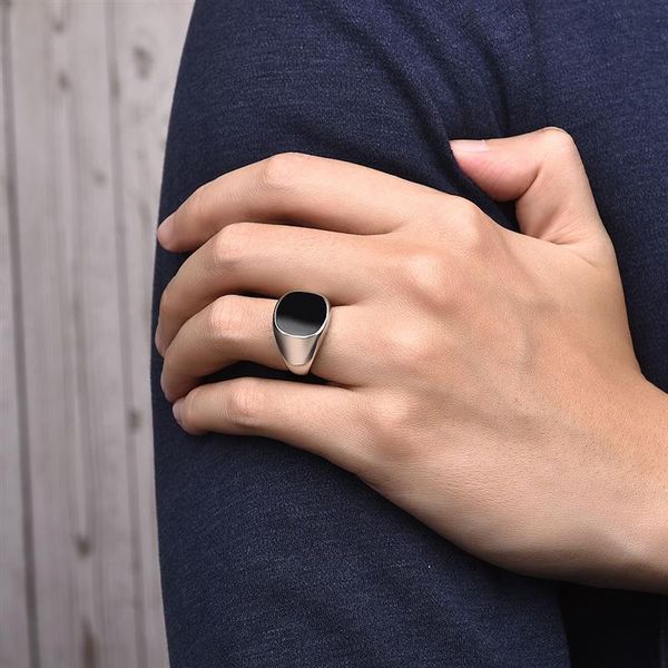 Fashion Jewelry s Gold Silver Color Stainless Steel Ring Fashion Polished Band Biker Men Signet Ring Finger Jewelry Casual Ring For Men, Golden;silver 
Fashion Jewelry s Gold Silver Color Stainless Steel Ring Fashion Polished Band Biker Men Signet Ring Finger Jewelry Casual Ring For Men, Golden;silver