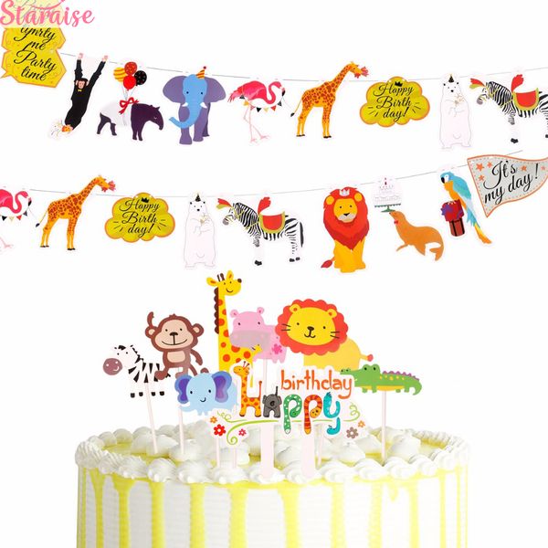 staraise happy birthday banner animal cake er kid birthday party wild animal jungle safari party supplies jungle decor
staraise happy birthday banner animal cake er kid birthday party wild animal jungle safari party supplies jungle decor
