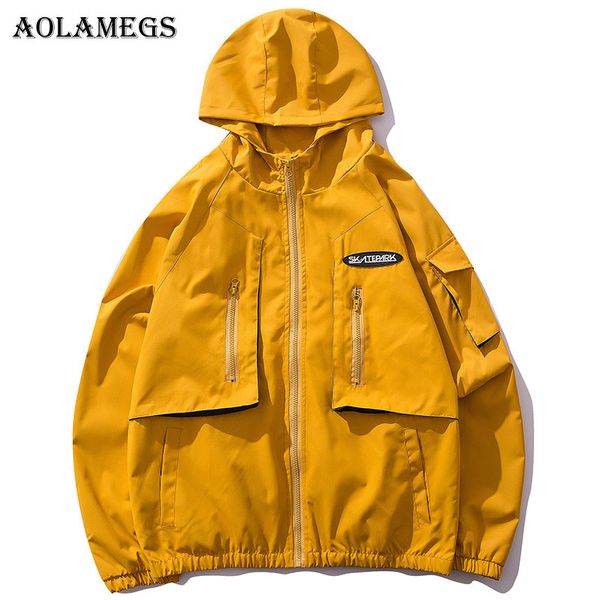 aolamegs jackets men cargo multi-pocket hooded jacket tracksuit coats fashion hip hop stand collar male windbreaker streetwear, Black;brown
aolamegs jackets men cargo multi-pocket hooded jacket tracksuit coats fashion hip hop stand collar male windbreaker streetwear, Black;brown